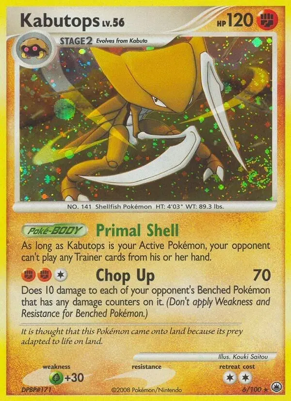 Kabutops (6/100) (Md) 1
