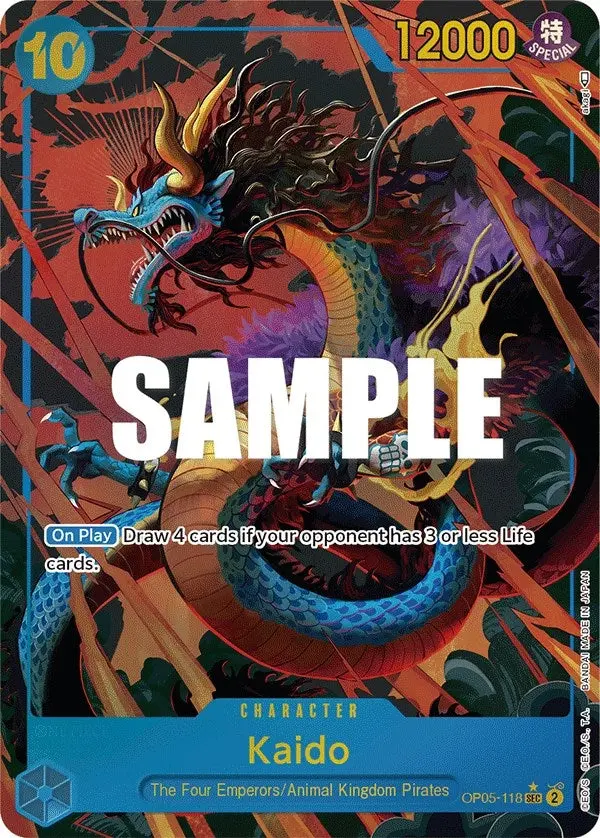 Kaido (118) (Alternate Art) (Op05-118) (Op05) 1