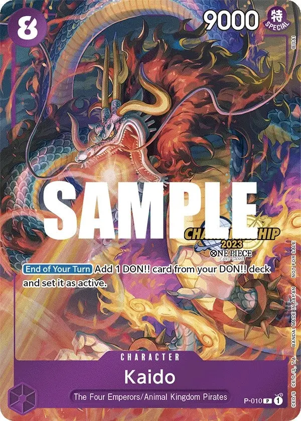 Kaido (Cs 2023 Celebration Pack) (P-010) (Op-Pr) 1