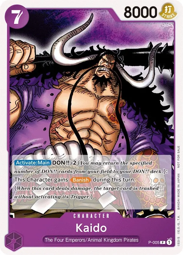 Kaido (Promotion Pack 2022) (P-005) (Op-Pr) 1