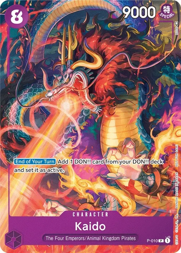 Kaido (Tournament Pack Vol. 1) (P-010) (Op-Pr) 1