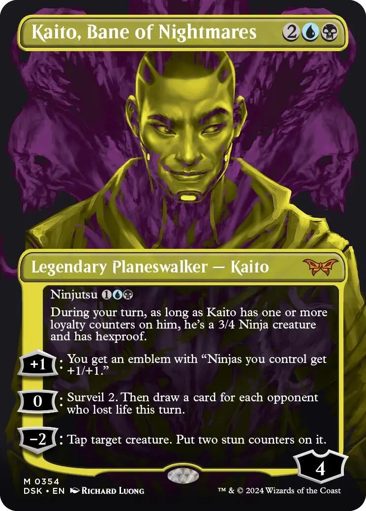 Kaito, Bane Of Nightmares (Showcase) (354) (Dsk) 1