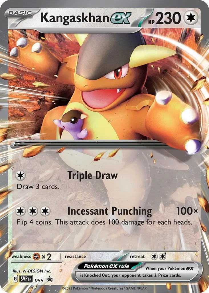 Kangaskhan Ex - 055 (055) (Svp) 1