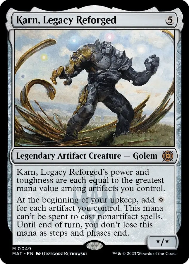 Karn, Legacy Reforged (49) (Mat) 1