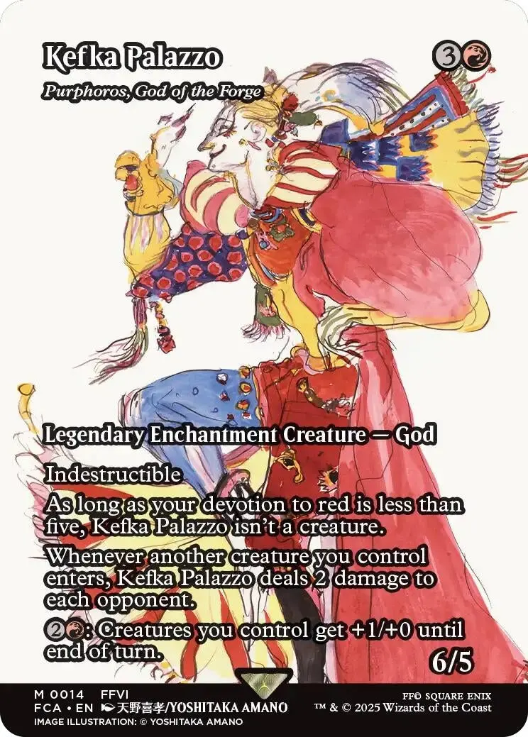 Kefka Palazzo - Purphoros, God Of The Forge (Showcase) (14) (Fca) 1