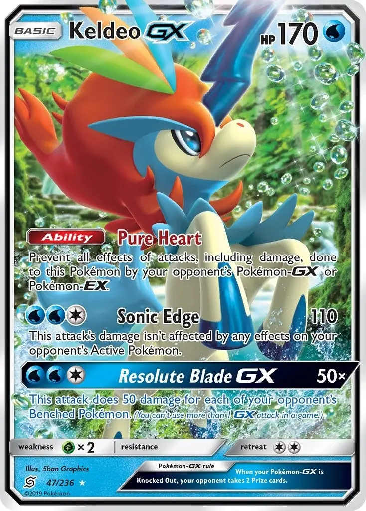 Keldeo Gx (47/236) (Sm11) 1