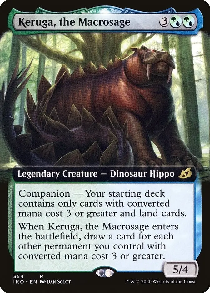 Keruga, The Macrosage (Extended Art) (354) (Iko) 1