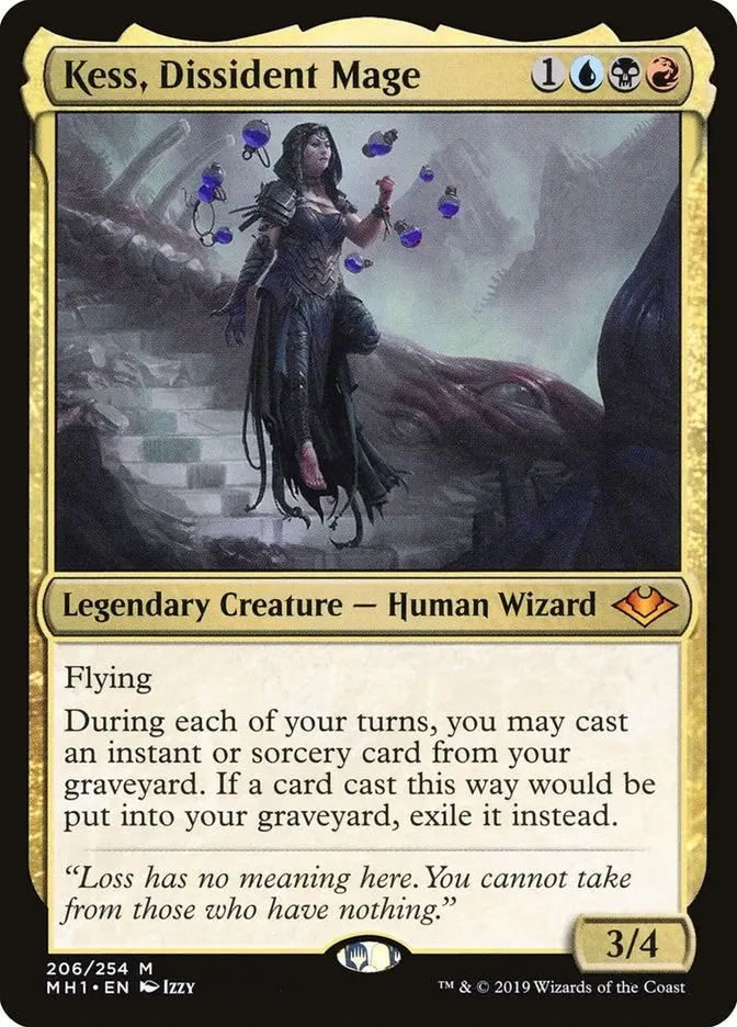 Kess, Dissident Mage (206) (Mh1) 1