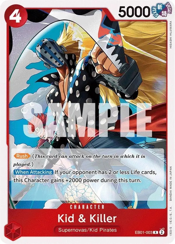 Kid & Killer (Eb01-003) (Eb-01) 1