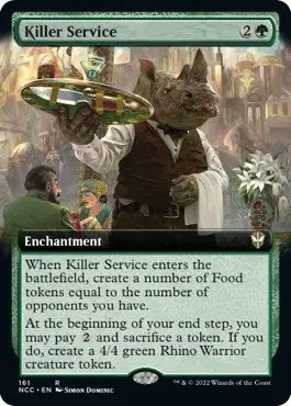 Killer Service (Extended Art) (161) (Ncc) 1