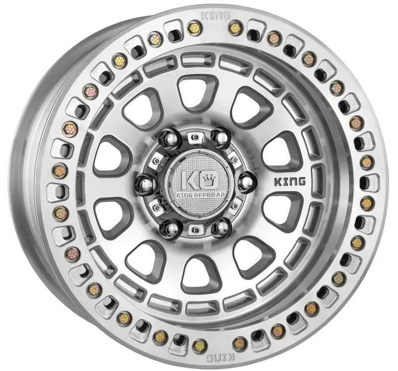 King Comp-D Wheels Machined Silver 1