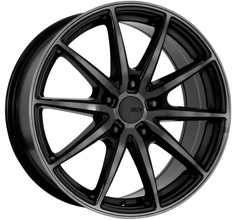King Crank Wheels In Satin Black 1