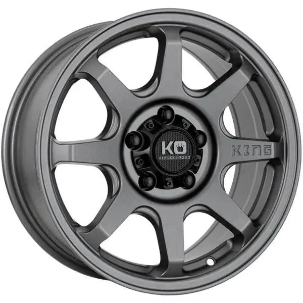 King Grappler Wheels Matte Grey 1