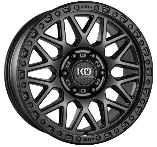 King Stigma Wheels In Satin Black 1
