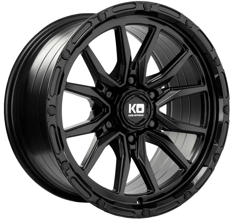 King Stryker Wheels In Satin Black 1