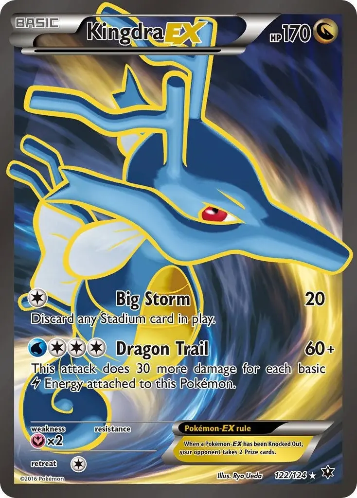 Kingdra Ex (Full Art) (122/124) (Fco) 1