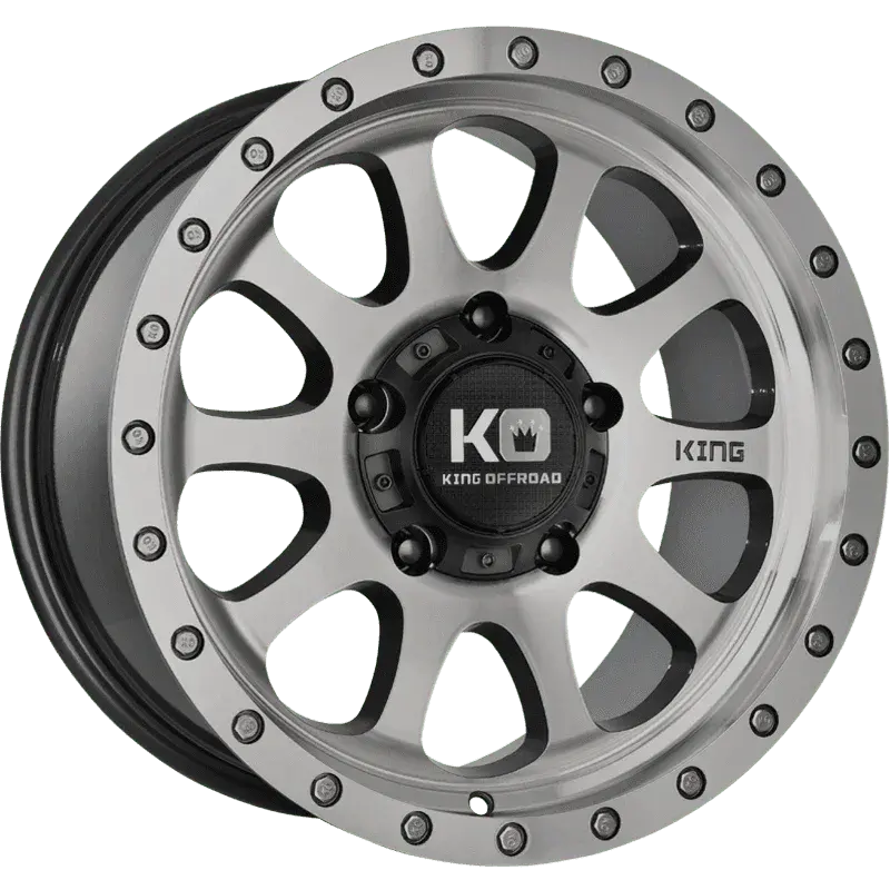 Kings Hurricane Ii Wheel Gunmetal Machined Face 1