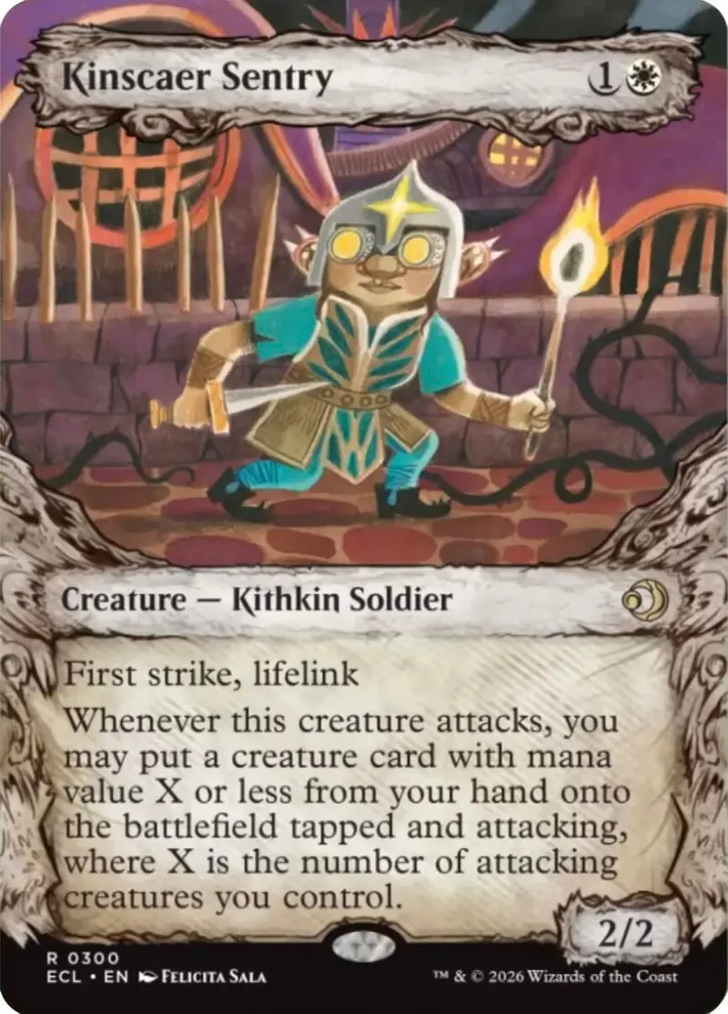 Kinscaer Sentry (Showcase) (300) (Ecl) 1