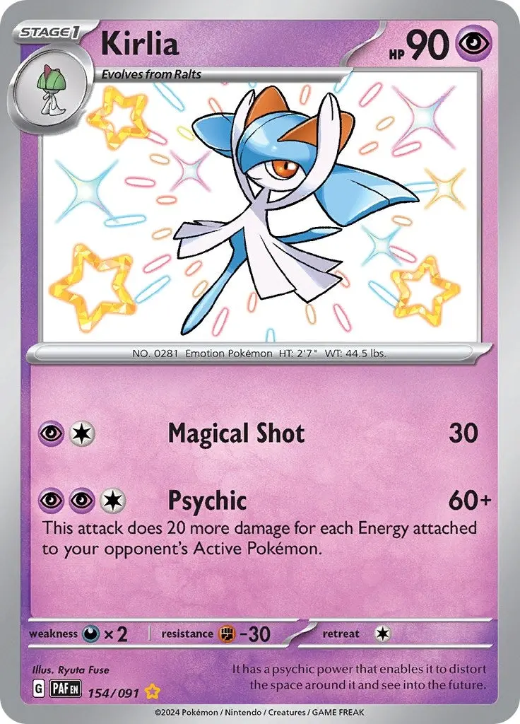 Kirlia (154/091) (Paf) 1