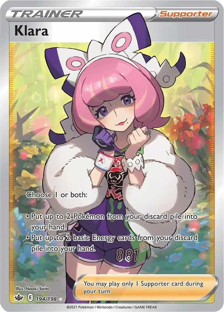 Klara (Full Art) (194/198) (Swsh06) 1