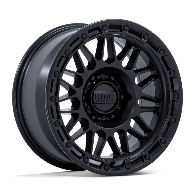 Kmc Attack Wheels In Matte Black 1