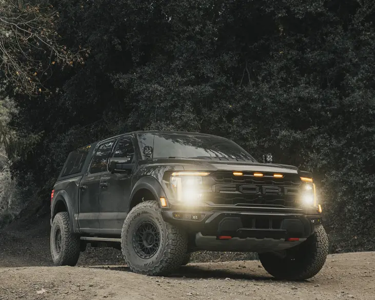 Kmc Attack Wheels In Matte Black 4