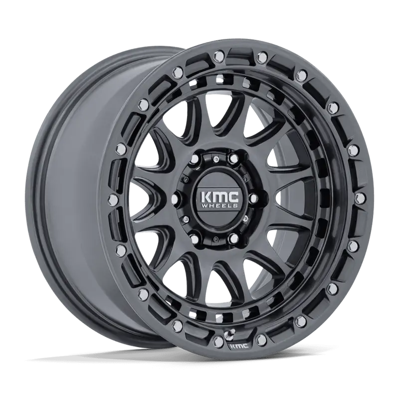 Kmc Crux Wheels In Gloss Gunmetal Km556 1