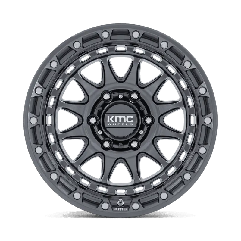 Kmc Crux Wheels In Gloss Gunmetal Km556 3