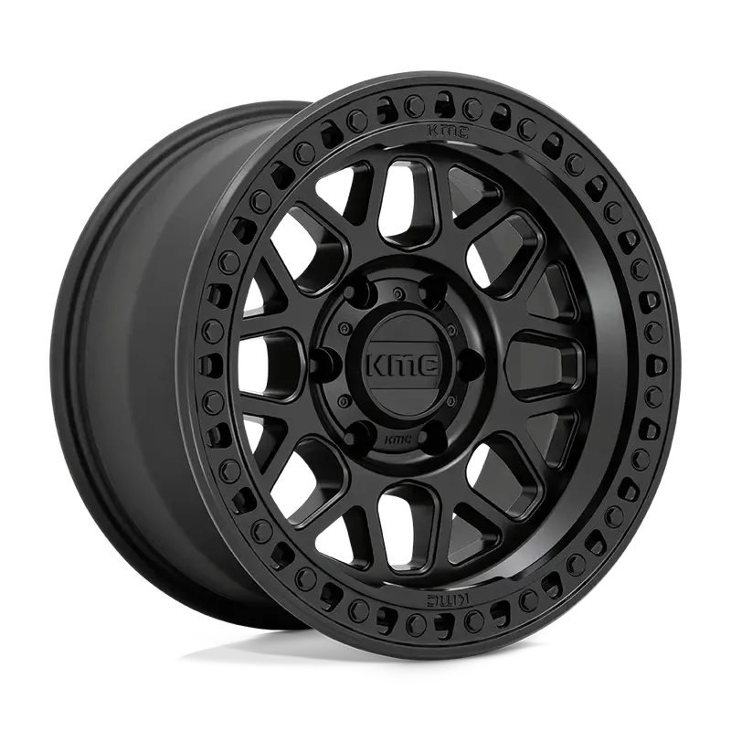 Kmc Grs Km549 Wheels In Satin Black 1
