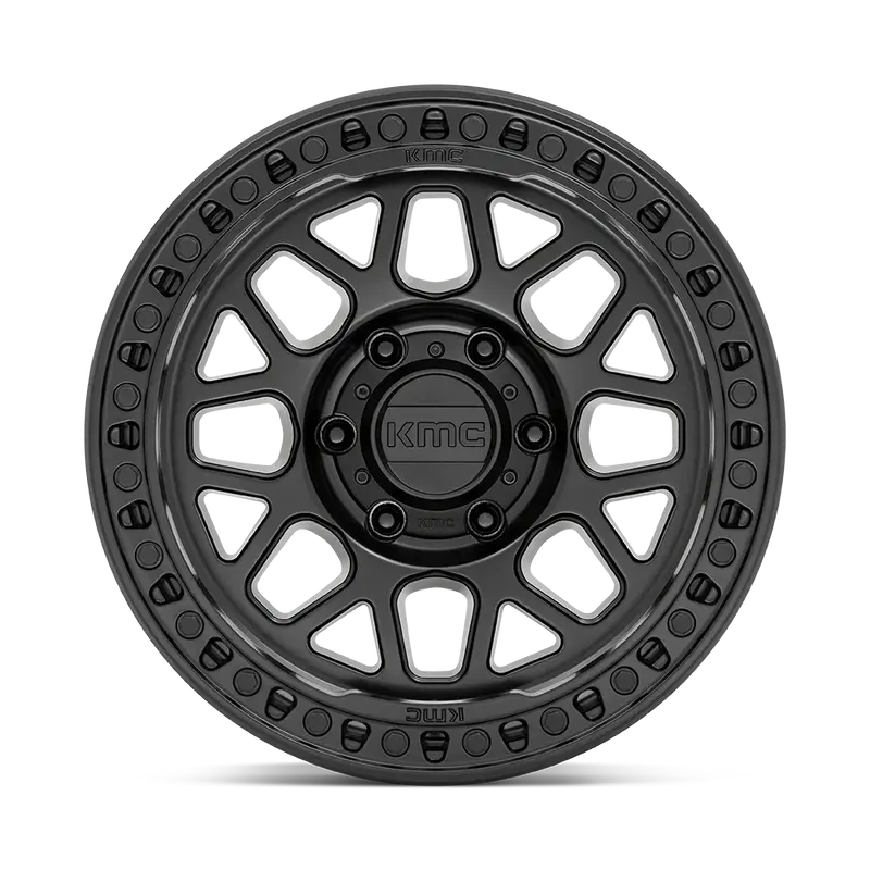 Kmc Grs Km549 Wheels In Satin Black 2