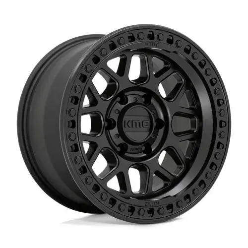 Kmc Grs Km549 Wheels In Satin Black 4