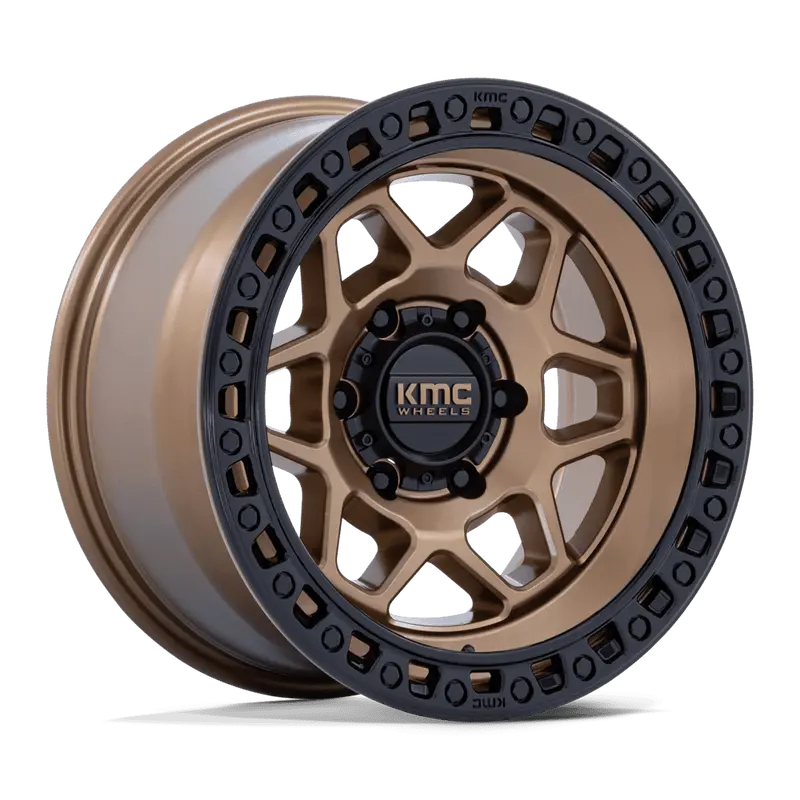 Kmc Torx Wheels In Matte Bronze With Gloss Black Lip 1