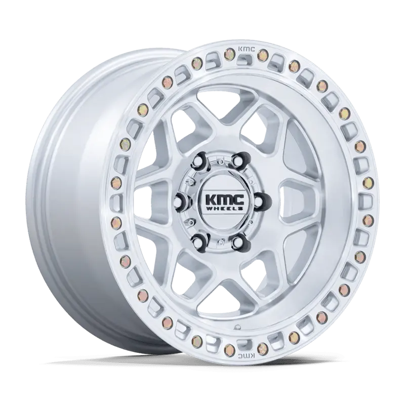 Kmc Torx Wheels In Silver Machined Finish 1