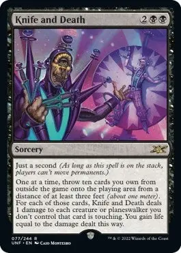 Knife And Death (77) (Unf) 1