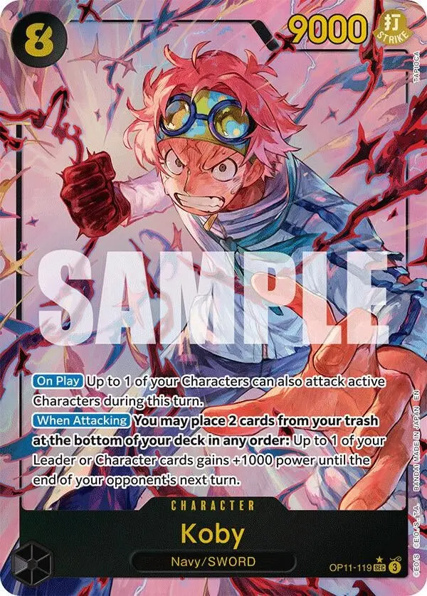 Koby (119) (Alternate Art) (Op11-119) (Op11) 1