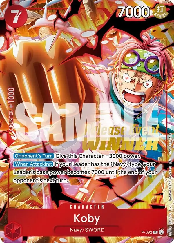 Koby (Op12 Release Event Winner) (P-092) (Op-Pr) 1