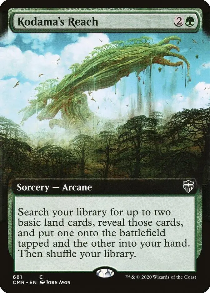 Kodama's Reach (Extended Art) (681) (Cmr) 1