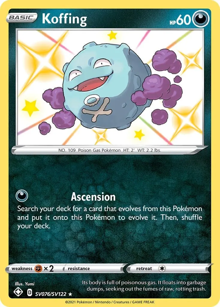 Koffing (Sv076/Sv122) (Shfsv) 1