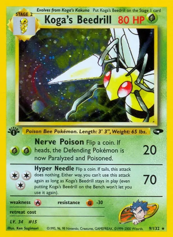 Koga's Beedrill (009/132) (G2) 1