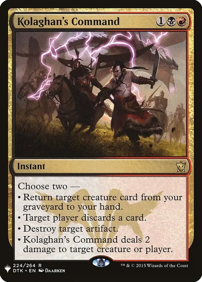 Kolaghan's Command (224) (List) 1