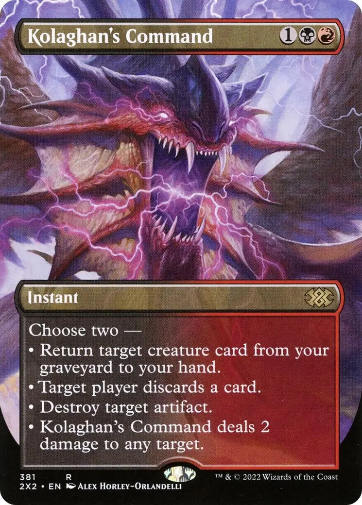 Kolaghan's Command (Borderless) (381) (2X2) 1
