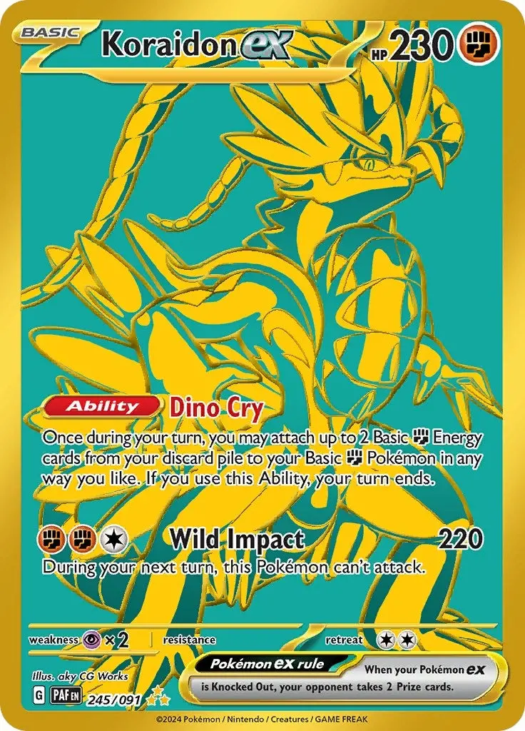 Koraidon Ex (245/091) (Paf) 1