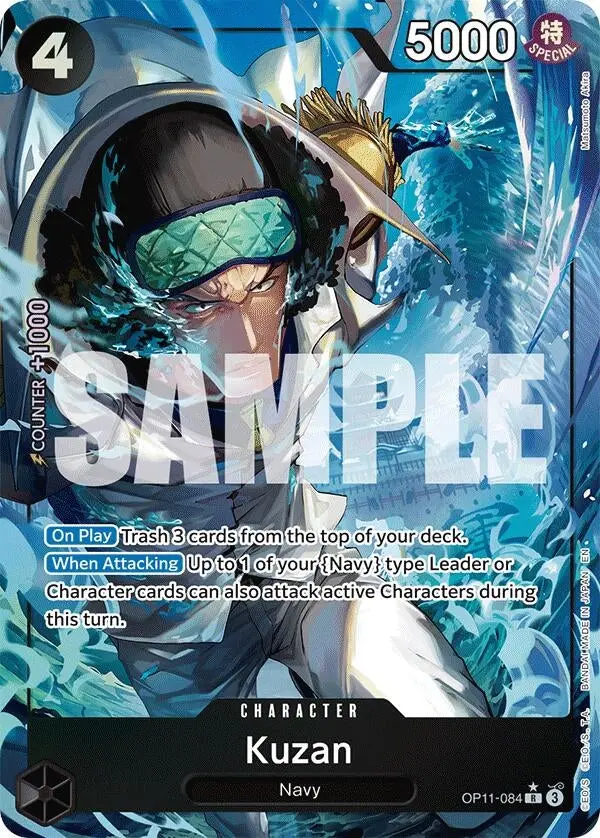 Kuzan (Alternate Art) (Op11-084) (Op11) 1