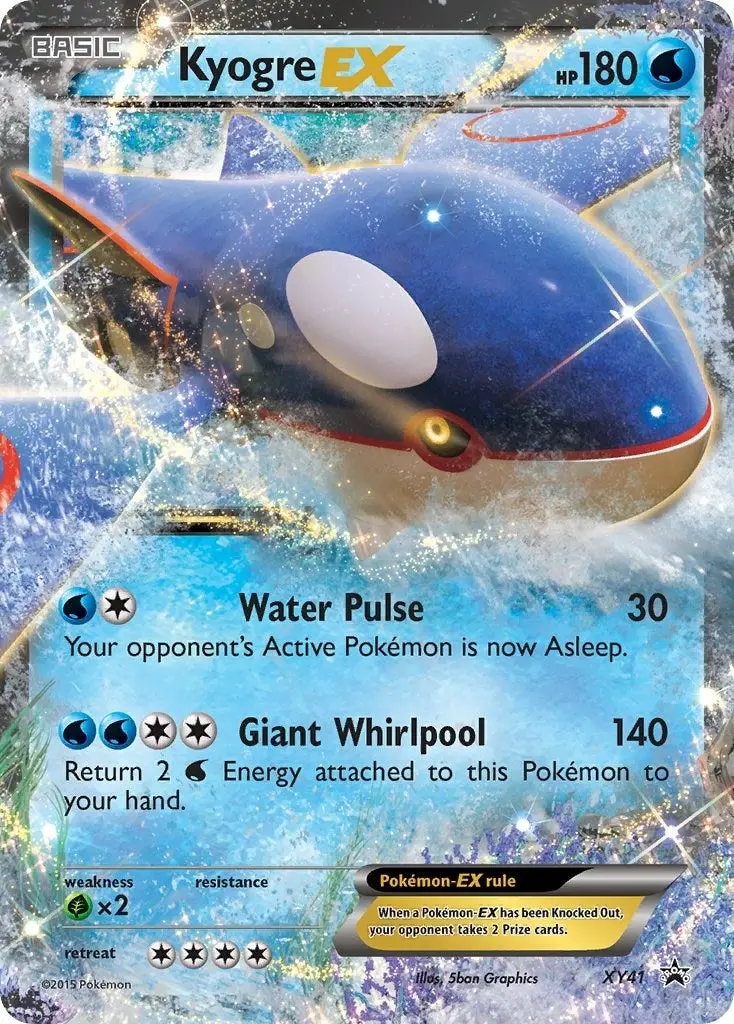 Kyogre Ex (Xy41) (Pr) 1