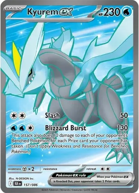 Kyurem Ex (157/086) (Blk) 1