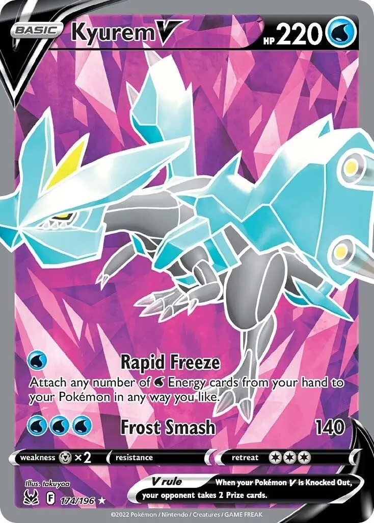 Kyurem V (Full Art) (174/196) (Swsh11) 1