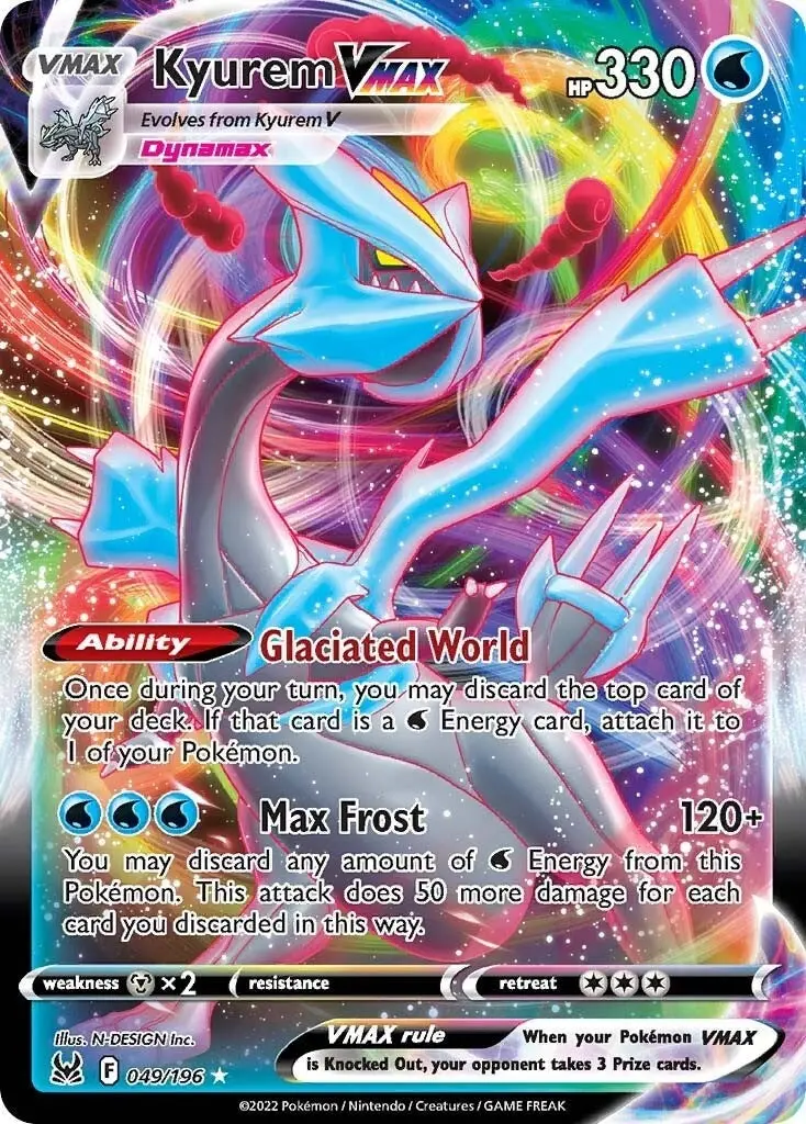 Kyurem Vmax (049/196) (Swsh11) 1