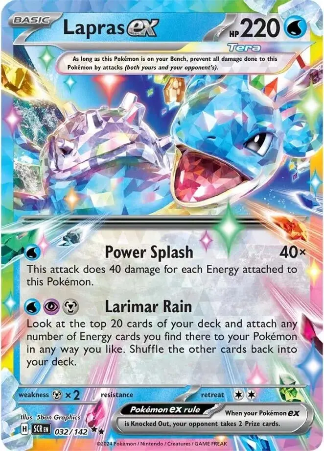Lapras Ex (032/142) (Scr) 1