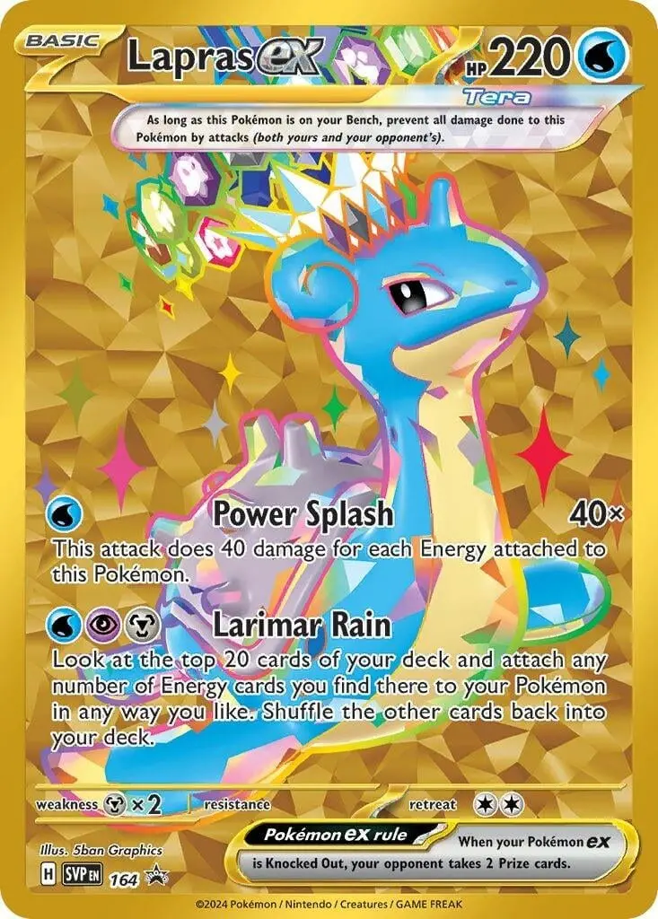 Lapras Ex - 164 (164) (Svp) 1