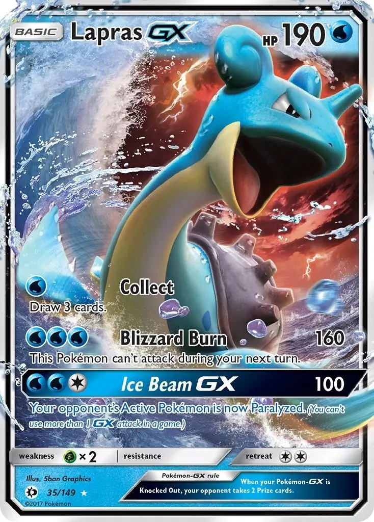 Lapras Gx (35/149) (Sm01) 1